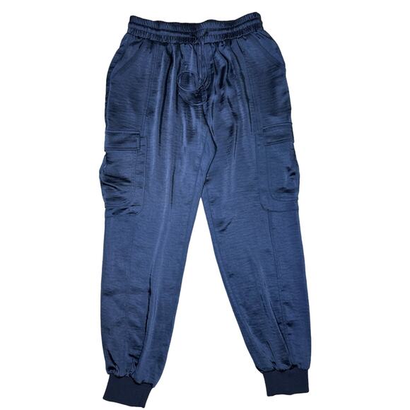 INC International Concepts Pants - International Concepts Sateen Cargo Pant Navy Size Medium